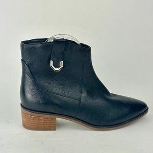 NWOT Cole Haan Grand Black Leather Ankle Booties - 7.5
